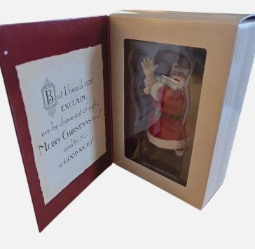 Hallmark Keepsake Ornament Santa Claus 'Twas The Night Before Christmas