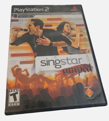 SingStar Amped (Sony PlayStation 2, 2007)