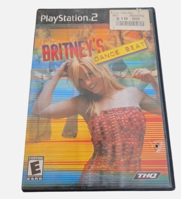 Britney's Dance Beat Sony Playstation 2 PS2 Game