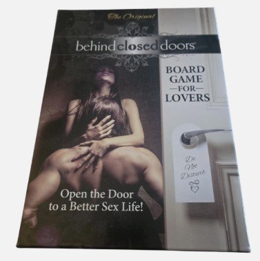 Behind Closed Doors Board Game For Lovers (New Open Box)
