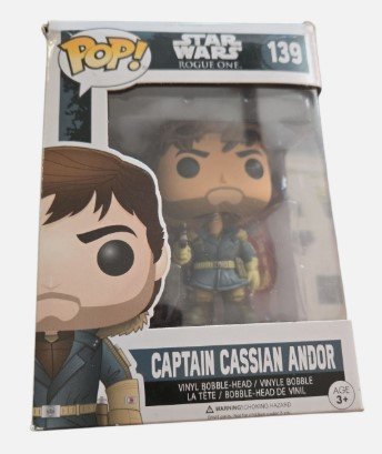 FUNKO POP! Star Wars Rogue One Captain Cassian Andor #139 Vinyl Figure NIB