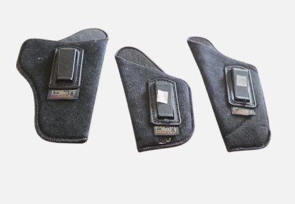 Share Lot of 3 Uncle Mike’s Nylon Belt Holsters