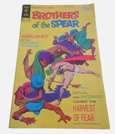 1975 Brothers of the Spear #12 Gold Key Comic