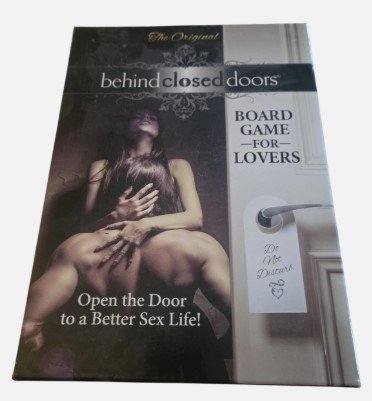 Behind Closed Doors Board Game For Lovers (New Open Box)
