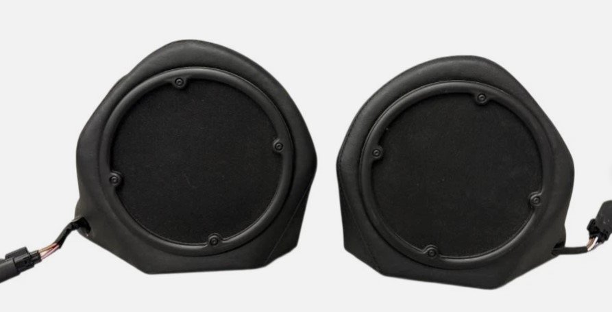 Harley Davidson 2012 Heritage Softail OEM Saddlebag Speaker Pods Pair