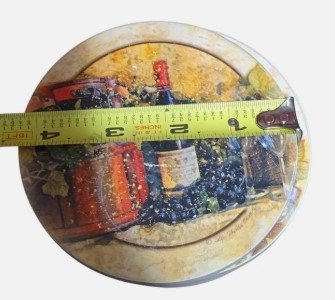 Thirstystone Coaster Set Of 4 Wine And Grapes Motif